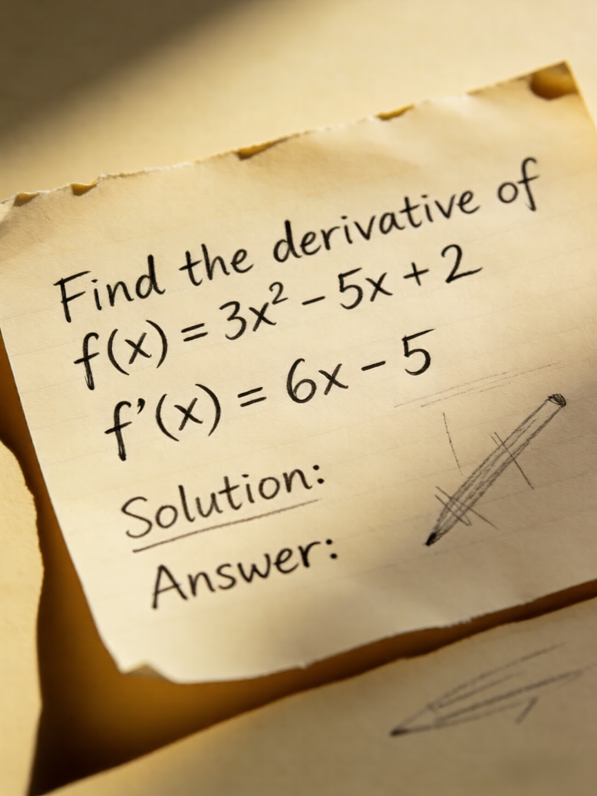 Handwriting notebook